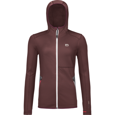 Ortovox Women's Fleece Hoody Winetasting S Ortovox Women's Fleece Hoody Winetasting S