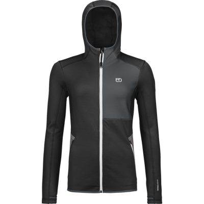 Ortovox Women's Fleece Hoody Black Raven XS Ortovox Women's Fleece Hoody Black Raven XS