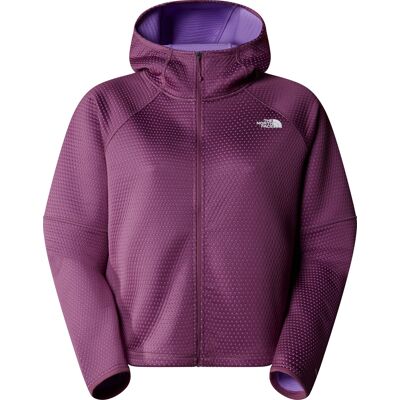 The North Face Women's Vertical Thermal Full-Zip Hoodie Midnight Mauve M The North Face Women's Vertical Thermal Full-Zip Hoodie Midnight Mauve M