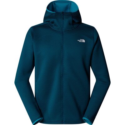 The North Face Men's Vertical Thermal Full-Zip Hoodie Midnight Petrol M The North Face Men's Vertical Thermal Full-Zip Hoodie Midnight Petrol M