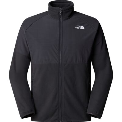 The North Face Men's Glacier Heavyweight Full Zip Fleece Asphalt Grey/Asphalt Grey/TNF Black L The North Face Men's Glacier Heavyweight Full Zip Fleece Asphalt Grey/Asphalt Grey/TNF Black L