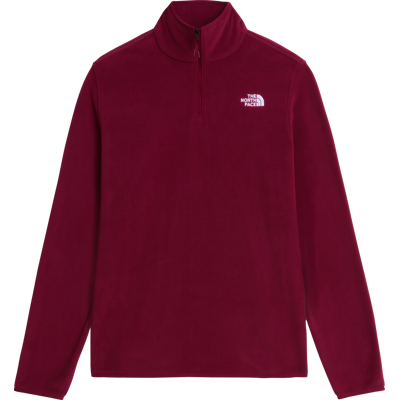 The North Face Women's Glacier Fleece 1/4 Zip Jacket Burgundy Crush S The North Face Women's Glacier Fleece 1/4 Zip Jacket Burgundy Crush S