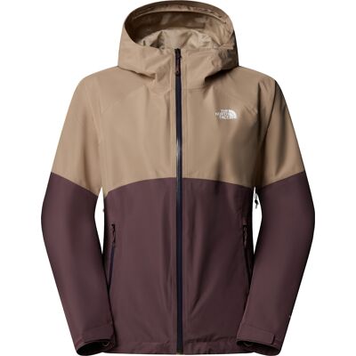 The North Face Women's Diablo Dynamic Zip-In Jacket Mushroom Grey/Tawny Quartz L The North Face Women's Diablo Dynamic Zip-In Jacket Mushroom Grey/Tawny Quartz L