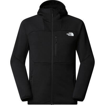 The North Face Men's Meteora Full Zip Fleece TNF Black XXL The North Face Men's Meteora Full Zip Fleece TNF Black XXL
