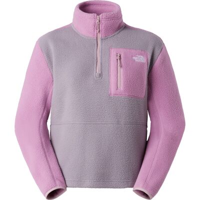 The North Face Women's Yumiori 1/4 Zip Transcendent Grey/Hushed Lavender XL The North Face Women's Yumiori 1/4 Zip Transcendent Grey/Hushed Lavender XL
