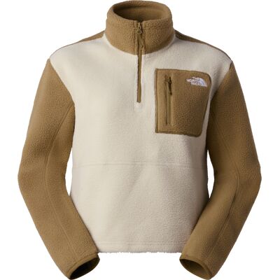 The North Face Women's Yumiori 1/4 Zip Desert Stone/Cedar/Cedar M The North Face Women's Yumiori 1/4 Zip Desert Stone/Cedar/Cedar M