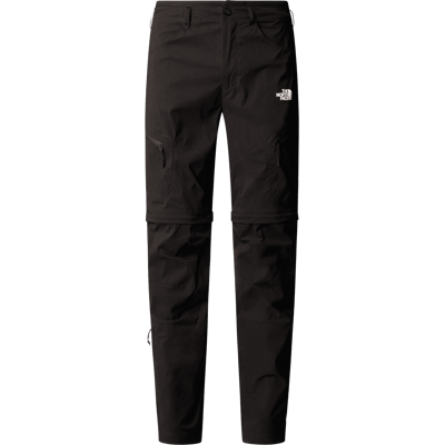 The North Face Men's Exploration Convertible Regular Tapered Pants TNF Black 36 - Regular The North Face Men's Exploration Convertible Regular Tapered Pants TNF Black 36 - Regular