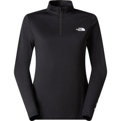 The North Face Women's Flex 1/4 Zip Long Sleeve Top TNF Black M The North Face Women's Flex 1/4 Zip Long Sleeve Top TNF Black M