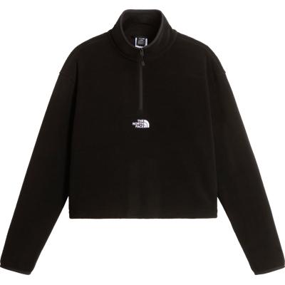 The North Face Women's Glacier Novelty Logo 1/4 Zip Fleece TNF Black L The North Face Women's Glacier Novelty Logo 1/4 Zip Fleece TNF Black L
