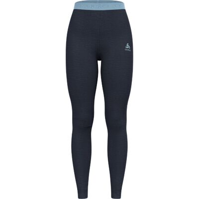 Odlo Women's Performance Wool 150 Base Layer Bottom Provincial Blue - Dark Sapphire Melange S Odlo Women's Performance Wool 150 Base Layer Bottom Provincial Blue - Dark Sapphire Melange S