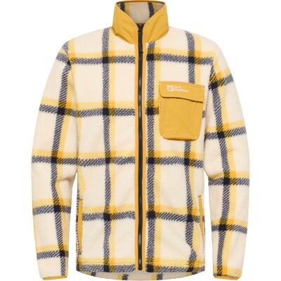 Jack Wolfskin Men's Felslicht Check Jacket Panna Cotta S Jack Wolfskin Men's Felslicht Check Jacket Panna Cotta S