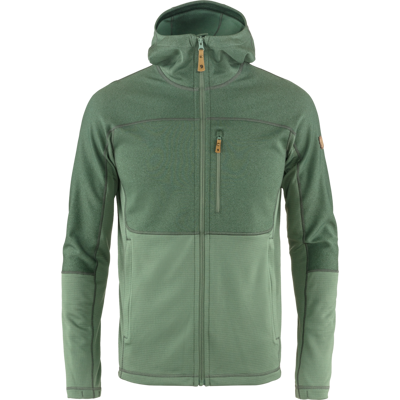 Fjällräven Men's Abisko Trail Fleece Patina Green XS Fjällräven Men's Abisko Trail Fleece Patina Green XS