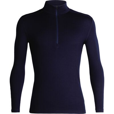 Icebreaker Men's 260 Tech Longsleeve Half Zip Midnight Navy S Icebreaker Men's 260 Tech Longsleeve Half Zip Midnight Navy S