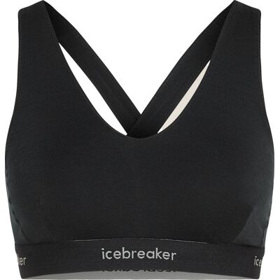 Icebreaker Women's Merino 125 Cool-Lite Sprite Racerback Bra Black XS Icebreaker Women's Merino 125 Cool-Lite Sprite Racerback Bra Black XS