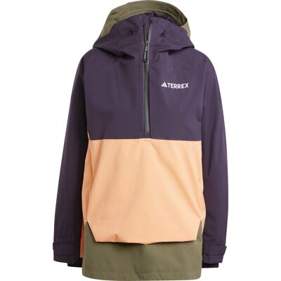 Adidas Women's Terrex Xperior 2L Lined RAIN.RDY Anorak Aurbla/Olistr/Ambtin M Adidas Women's Terrex Xperior 2L Lined RAIN.RDY Anorak Aurbla/Olistr/Ambtin M