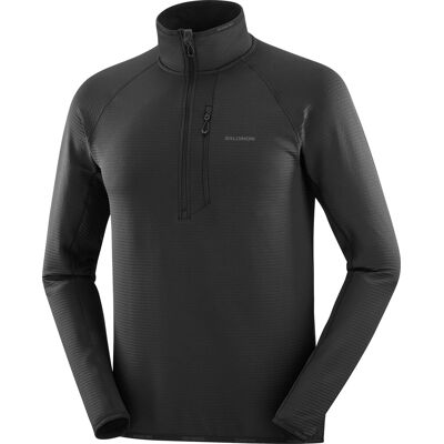 Salomon Men's Essential Lightwarm Deep Black M Salomon Men's Essential Lightwarm Deep Black M