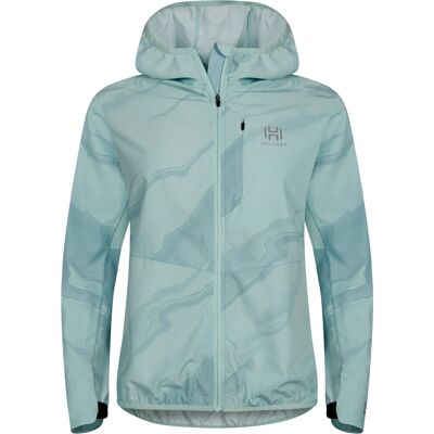 Hellner Women's Aras Running Jacket Blue Haze XL Hellner Women's Aras Running Jacket Blue Haze XL