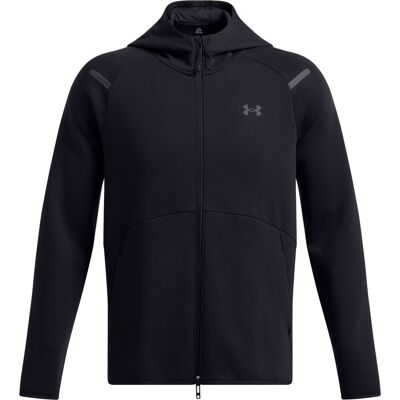 Under Armour Men's UA Unstoppable Fleece Full-Zip Hoodie Black XXL Under Armour Men's UA Unstoppable Fleece Full-Zip Hoodie Black XXL