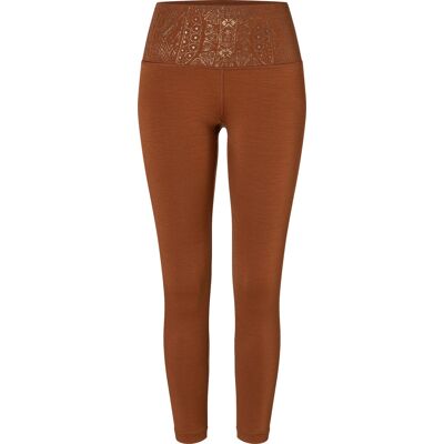 super.natural Women's Arabesque Tights Horn Brown/copper M super.natural Women's Arabesque Tights Horn Brown/copper M