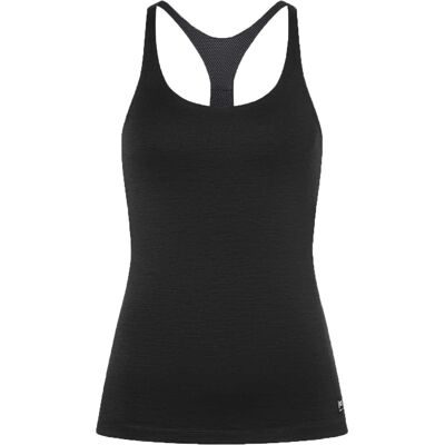 super.natural Women's Sporty Top Jet Black L super.natural Women's Sporty Top Jet Black L