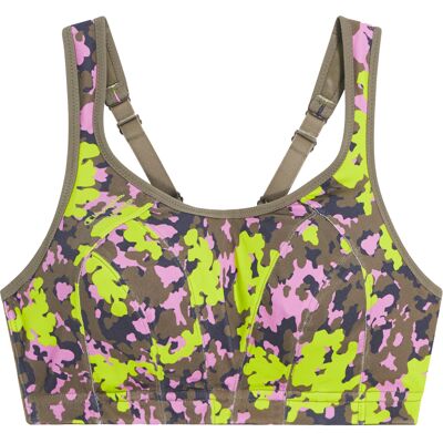 Shock Absorber U10034 Valnöt Print Sport-Bh - Stödjande & Stilfull Shock Absorber U10034 Valnöt Print Sport-Bh - Stödjande & Stilfull