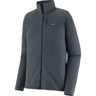 Patagonia Men's R1 Thermal Jacket Smolder Blue L Patagonia Men's R1 Thermal Jacket Smolder Blue L