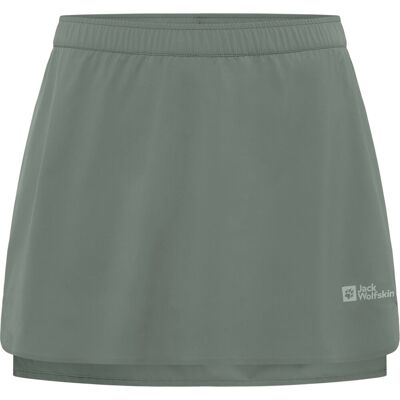 Jack Wolfskin Women's Prelight Swift Skort Slate Green L Jack Wolfskin Women's Prelight Swift Skort Slate Green L
