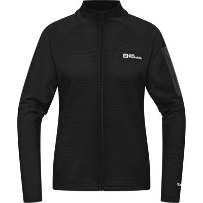 Jack Wolfskin Women's Prelight Ful Zip Black S Jack Wolfskin Women's Prelight Ful Zip Black S