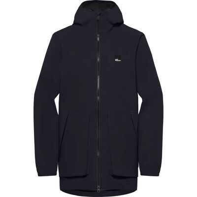 Jack Wolfskin Women's Terraview 2L Parka Dark Navy S Jack Wolfskin Women's Terraview 2L Parka Dark Navy S