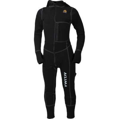 Aclima Kids' Warmwool Overall Jet Black 130 Aclima Kids' Warmwool Overall Jet Black 130