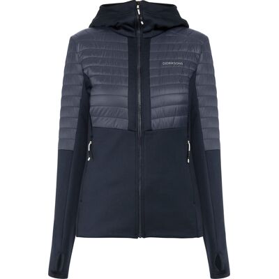 Didriksons Women's Annema Full Zip 6 Dark Night Blue 44 Didriksons Women's Annema Full Zip 6 Dark Night Blue 44