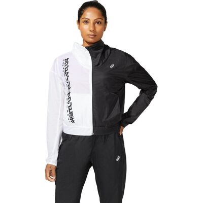 Damms löparjacka Asics Smsb - Vind- och vattentålig Damms löparjacka Asics Smsb - Vind- och vattentålig