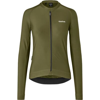 Gripgrab Women's Pacr Long Sleeve Jersey Olive Green S Gripgrab Women's Pacr Long Sleeve Jersey Olive Green S