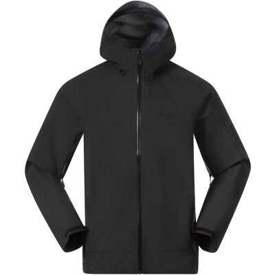 Bergans Men's Vaagaa Light 3L Shell Jacket Black S Bergans Men's Vaagaa Light 3L Shell Jacket Black S