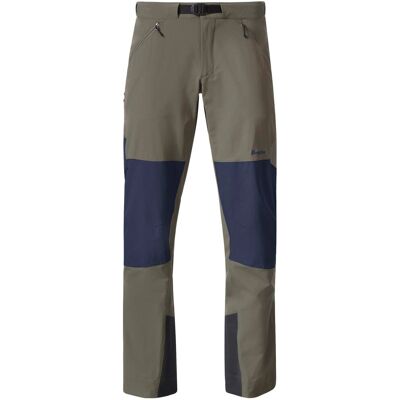 Bergans Men's Vaagaa Softshell Pants Green Mud/Navy Blue 56 Bergans Men's Vaagaa Softshell Pants Green Mud/Navy Blue 56