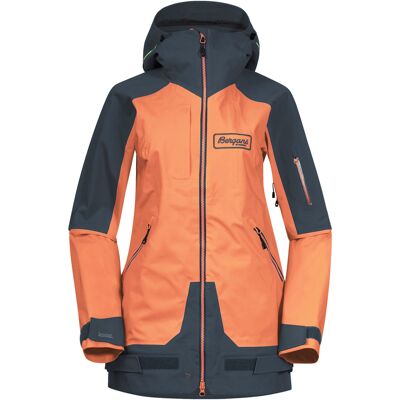 Bergans Myrkdalen V2 3L Women's Jacket Cantaloupe/Orion Blue XS Bergans Myrkdalen V2 3L Women's Jacket Cantaloupe/Orion Blue XS