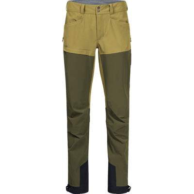 Bergans Women's Bekkely Hybrid Pant Olive Green/Dark Olive Green S Bergans Women's Bekkely Hybrid Pant Olive Green/Dark Olive Green S