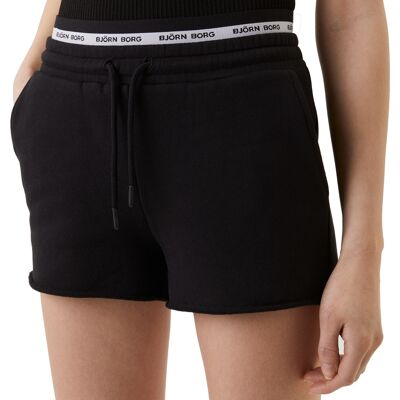 Björn Borg Women's Sthlm Elastic Shorts Black Beauty XS Björn Borg Women's Sthlm Elastic Shorts Black Beauty XS