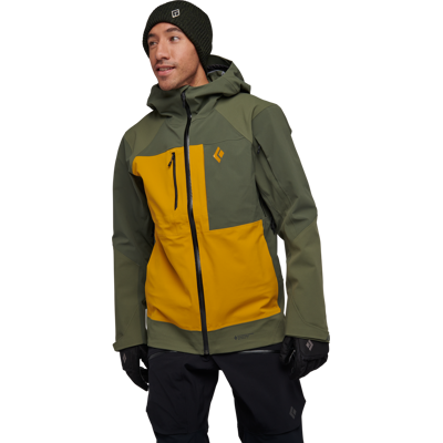 Black Diamond Men's Recon Pro Stretch Shell Tundra/Amber Tundra-Amber XL Black Diamond Men's Recon Pro Stretch Shell Tundra/Amber Tundra-Amber XL