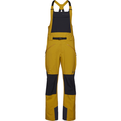 Black Diamond Men's Recon Bibs Amber/Black Amber-Black S Black Diamond Men's Recon Bibs Amber/Black Amber-Black S