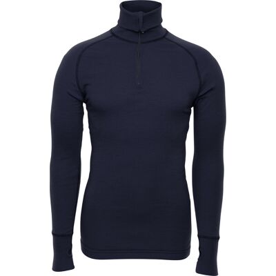 Brynje Unisex Arctic Zip Polo Shirt Navy XS Brynje Unisex Arctic Zip Polo Shirt Navy XS