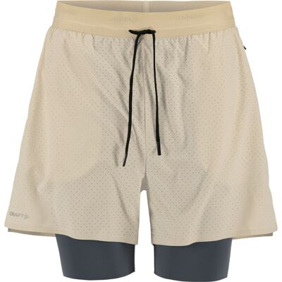 craft Men's Hypervent 2-In-1 Shorts Plaster M craft Men's Hypervent 2-In-1 Shorts Plaster M