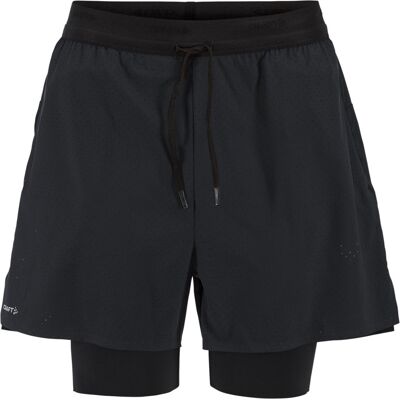 craft Men's Hypervent 2-In-1 Shorts Black M craft Men's Hypervent 2-In-1 Shorts Black M