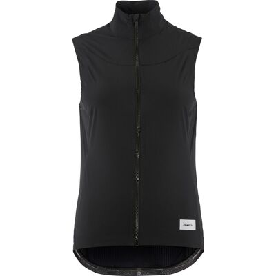 craft Women's Endur Light Wind Vest Black XS craft Women's Endur Light Wind Vest Black XS