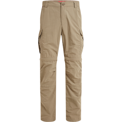 Craghoppers Men's NosiLife Convertible Cargo Trousers III Pebble 38 Long Craghoppers Men's NosiLife Convertible Cargo Trousers III Pebble 38 Long