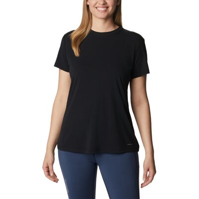 Columbia Women's Endless Trail Running Tech Tee Black XS Columbia Women's Endless Trail Running Tech Tee Black XS