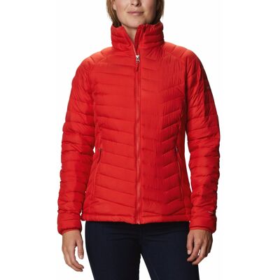 Columbia Women's Powder Lite Jacket Bold Orange S Columbia Women's Powder Lite Jacket Bold Orange S