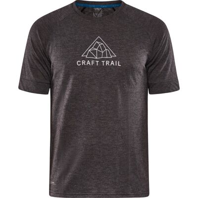 craft Men's Advance Trail Wool Short Sleeve Tee Black/Melange Black-Melange XXL craft Men's Advance Trail Wool Short Sleeve Tee Black/Melange Black-Melange XXL