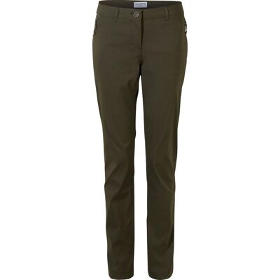 Craghoppers Women's Kiwi Pro II Trousers Mid Khaki 14 Long Craghoppers Women's Kiwi Pro II Trousers Mid Khaki 14 Long