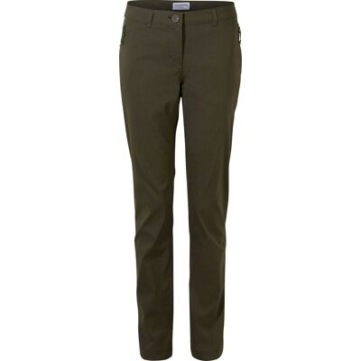 Craghoppers Women's Kiwi Pro II Trousers Mid Khaki 42 Craghoppers Women's Kiwi Pro II Trousers Mid Khaki 42